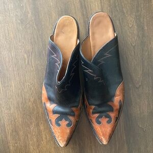Leather Mules